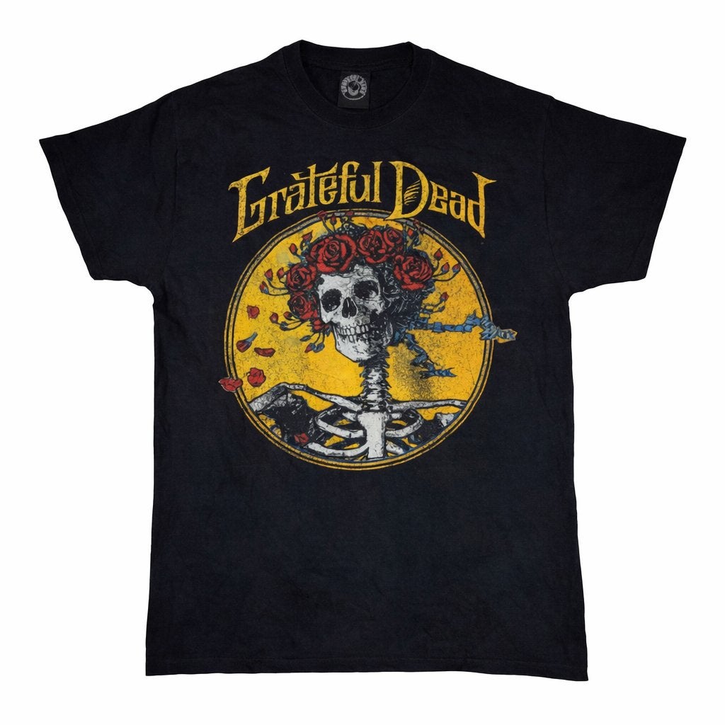 Grateful Dead "Sugar Skull" T-shirt - Zwart - Maat XS T-218, Onbekend, Ophalen of Verzenden, Onbekend, Onbekend