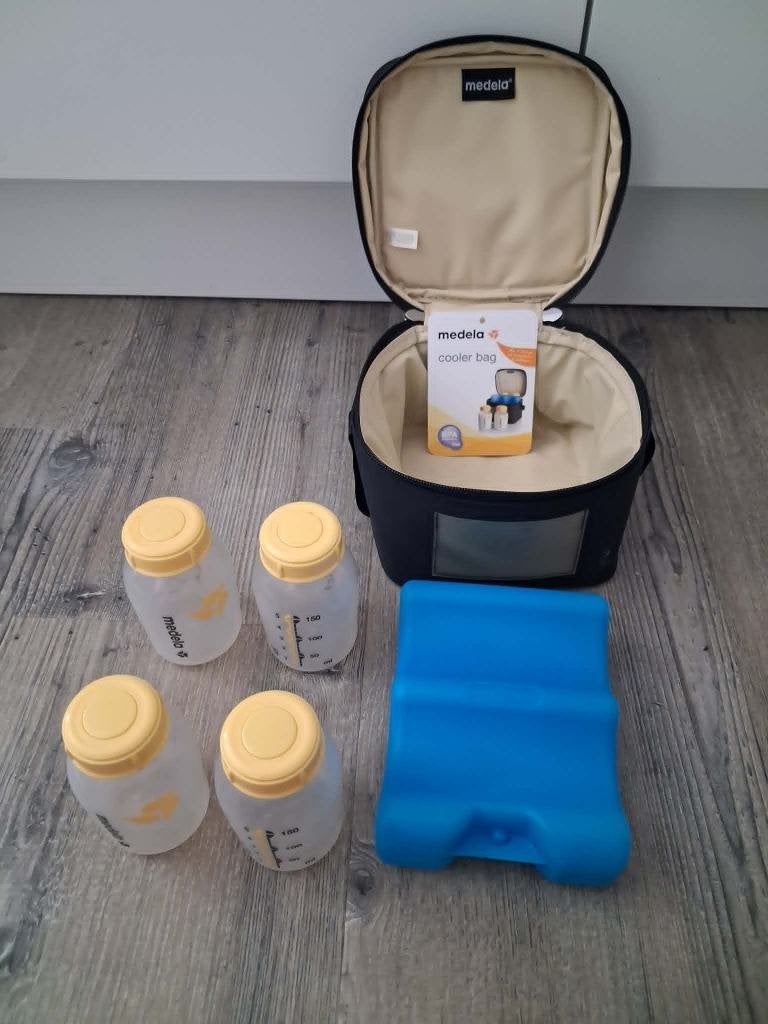 Medela freestyle kolfapparaat met tas en toebehoren, Kinderen en Baby's, Ophalen of Verzenden, Gebruikt, Overige typen, Medela