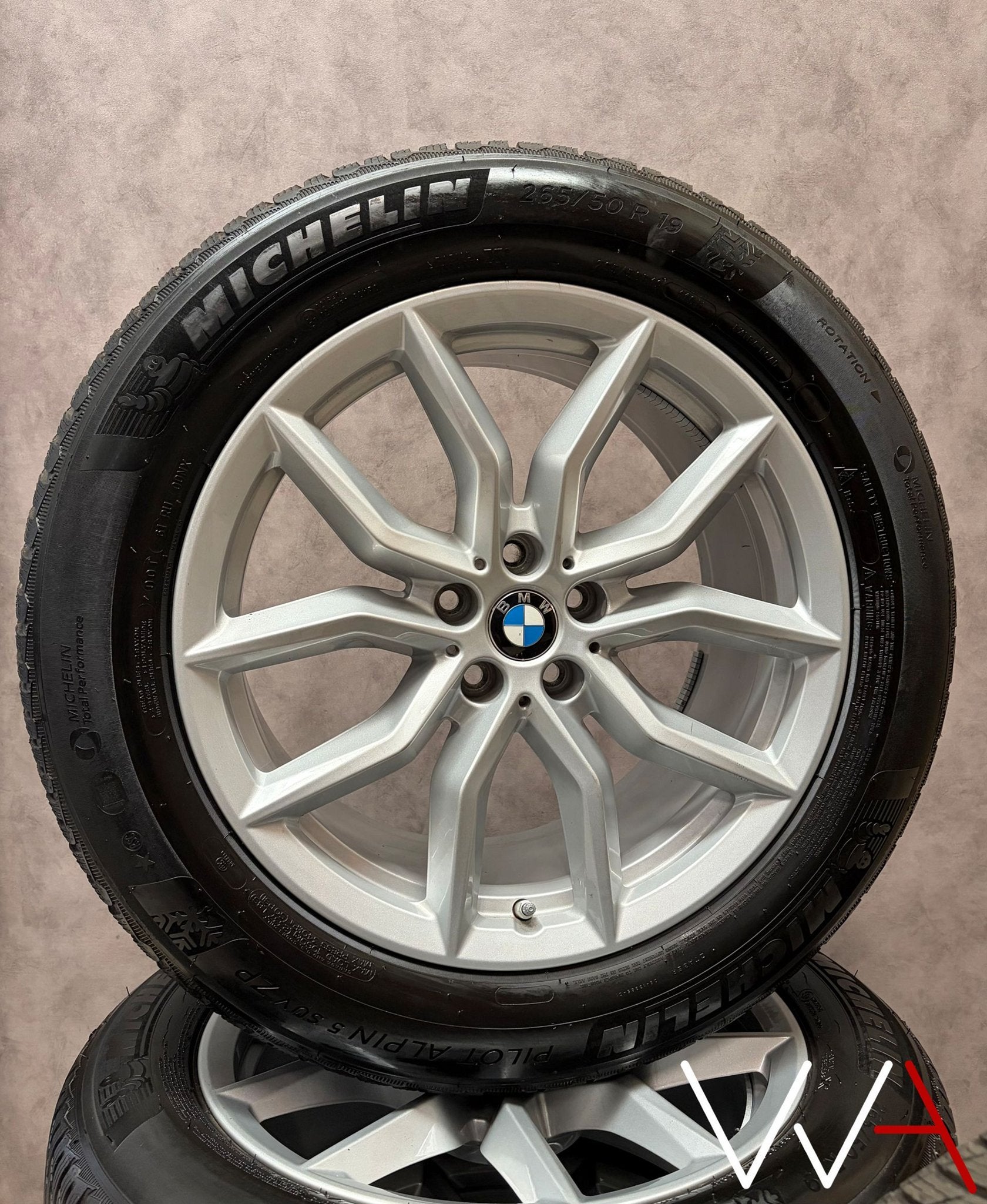 ❄️19'' BMW X5 X6 G05 G06 Styling 734 winterbanden Michelin, 19 inch, Gebruikt, -, 265 mm