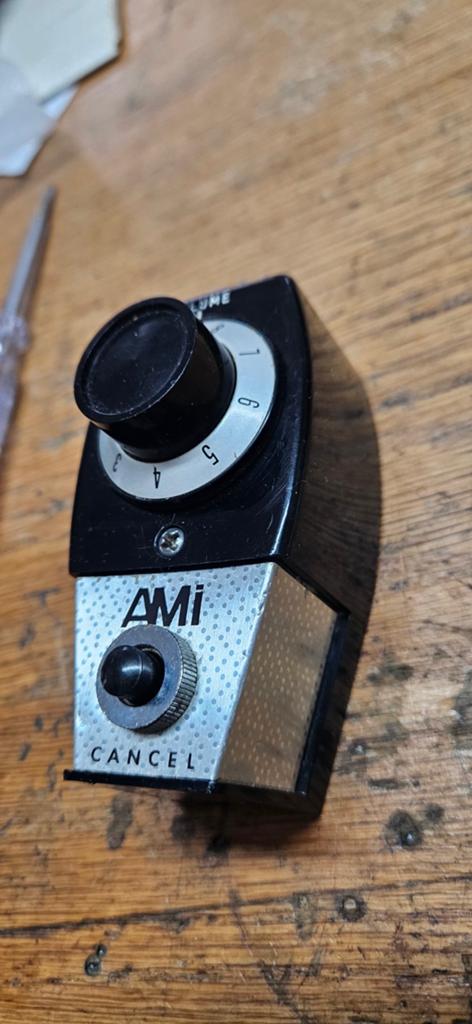Ami afstandbediening mono voor o.a. Ami K-Continental etc, Verzamelen, Automaten | Jukeboxen, Ophalen of Verzenden, 1950 tot 1960