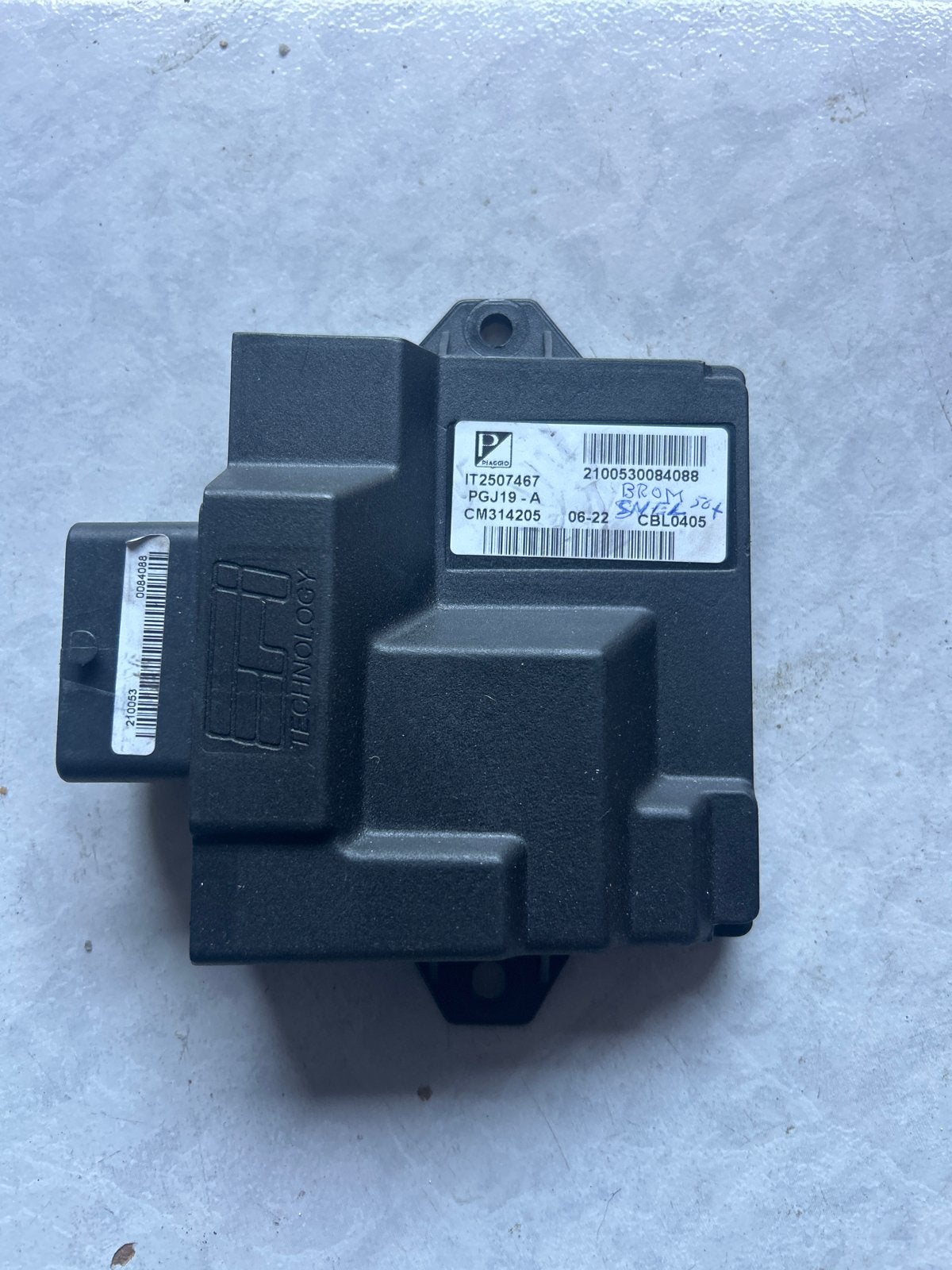Vespa E5 Piaggio ECU / CDI unit - IT2507467 PGJ19-A, Ophalen of Verzenden, Gebruikt, Overige typen