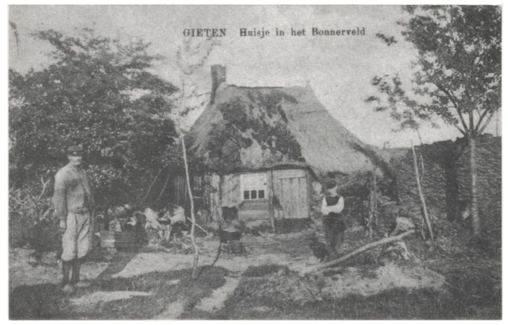 967715	Gieten	Drenthe	Huisje i h Bonnerveld	 Onbeschreven, Ophalen of Verzenden, 1960 tot 1980, Ongelopen, Drenthe