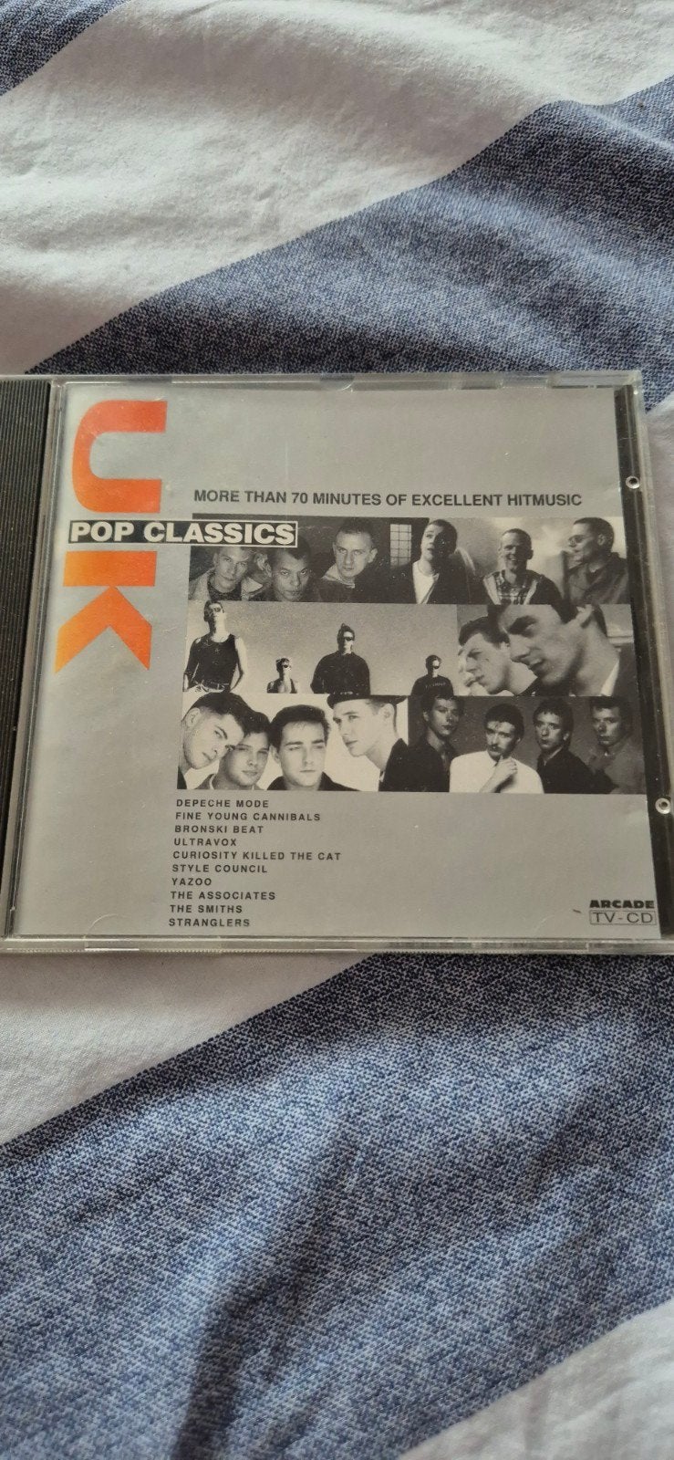 UK Pop Classics CD - Meer dan 70 minuten hitmuziek, Ophalen, Gebruikt, Pop, Album