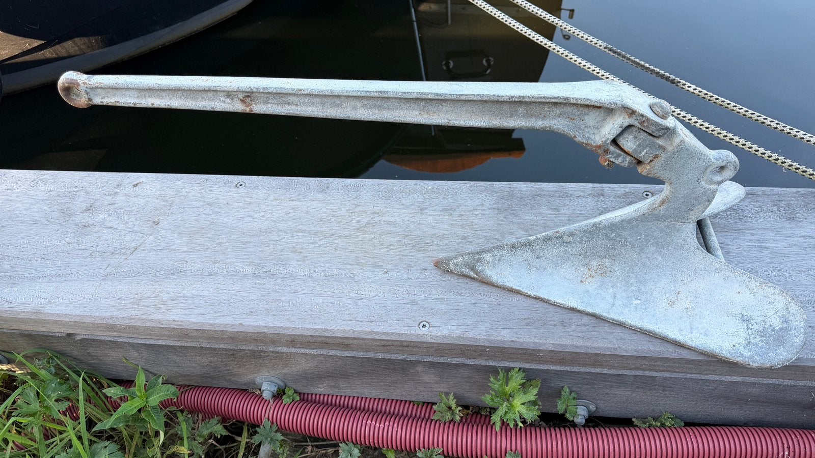 Ploegschaar anker 16kg 35lb (immitatie cqr), Watersport en Boten, Ophalen, Zo goed als nieuw, Overige typen