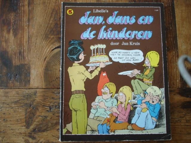 Stripboeken.(236) jan jans en de kinderen deel 5.  j. kruis., Eén stripboek, Ophalen of Verzenden, Zo goed als nieuw