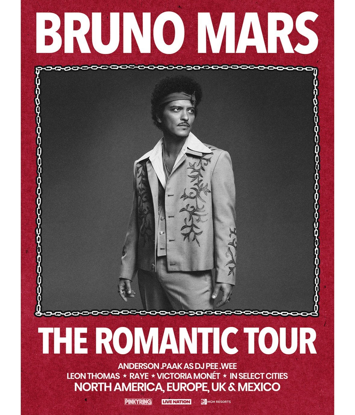 Bruno mars the romantic tour 4 Juli Johan Cruijff Arena, Ophalen of Verzenden, Zo goed als nieuw, Overige onderwerpen