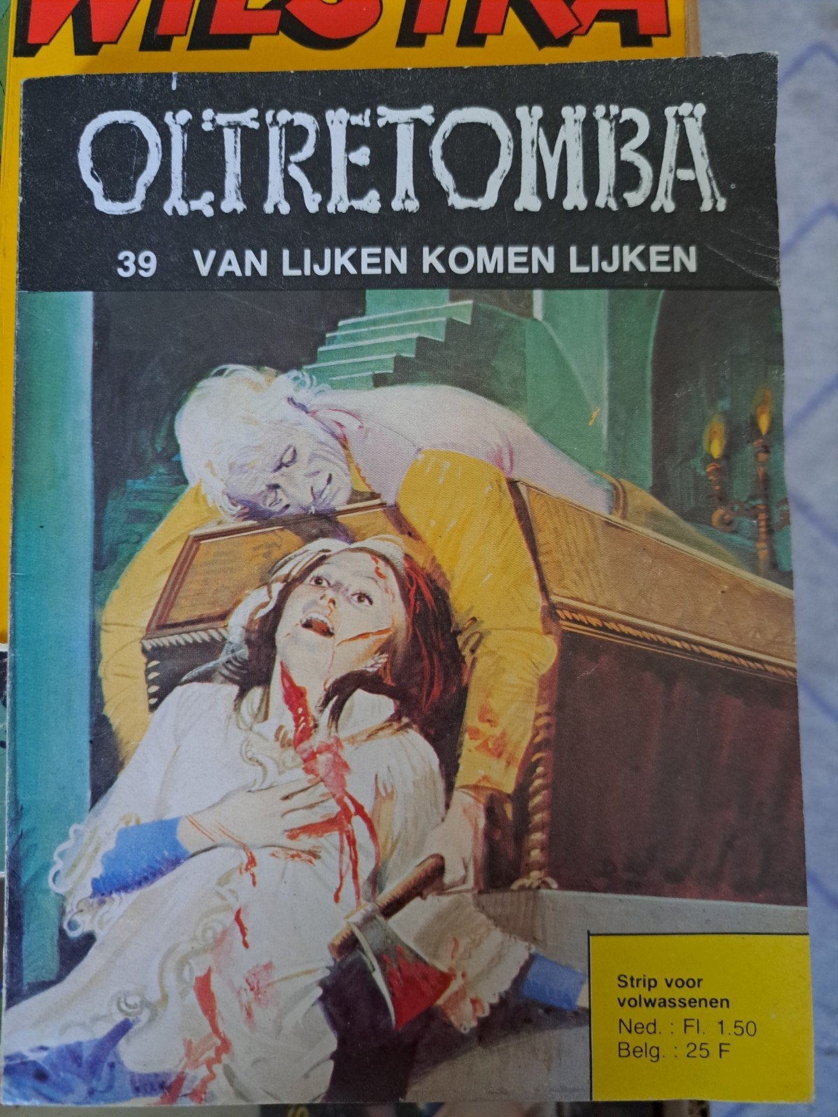 Oltretomba Erotische Strip nr. 39 - Collectors Item, Boeken, Stripboeken, Eén stripboek, Ophalen of Verzenden, Gelezen, Onbekend