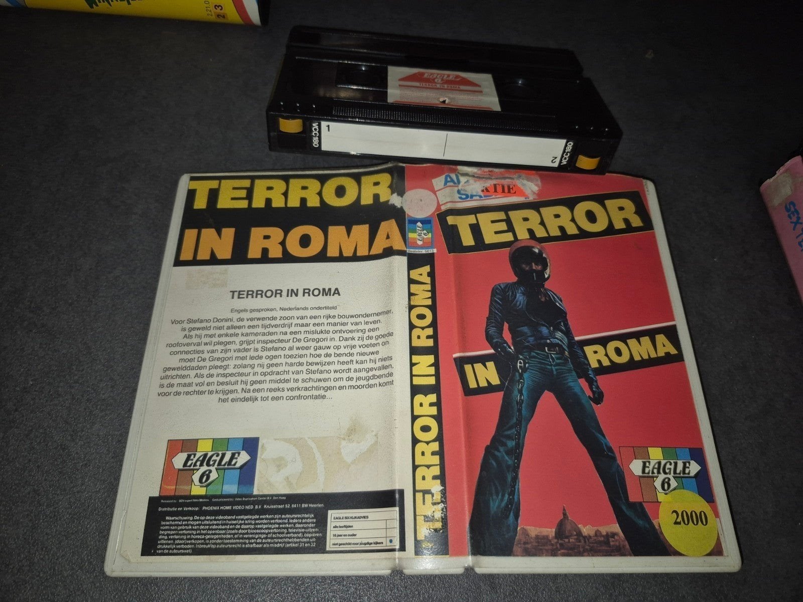 TERROR IN ROMA op VCC. RENTAL OP EAGLE6, Vanaf 16 jaar, Ophalen of Verzenden, Zo goed als nieuw, Horror