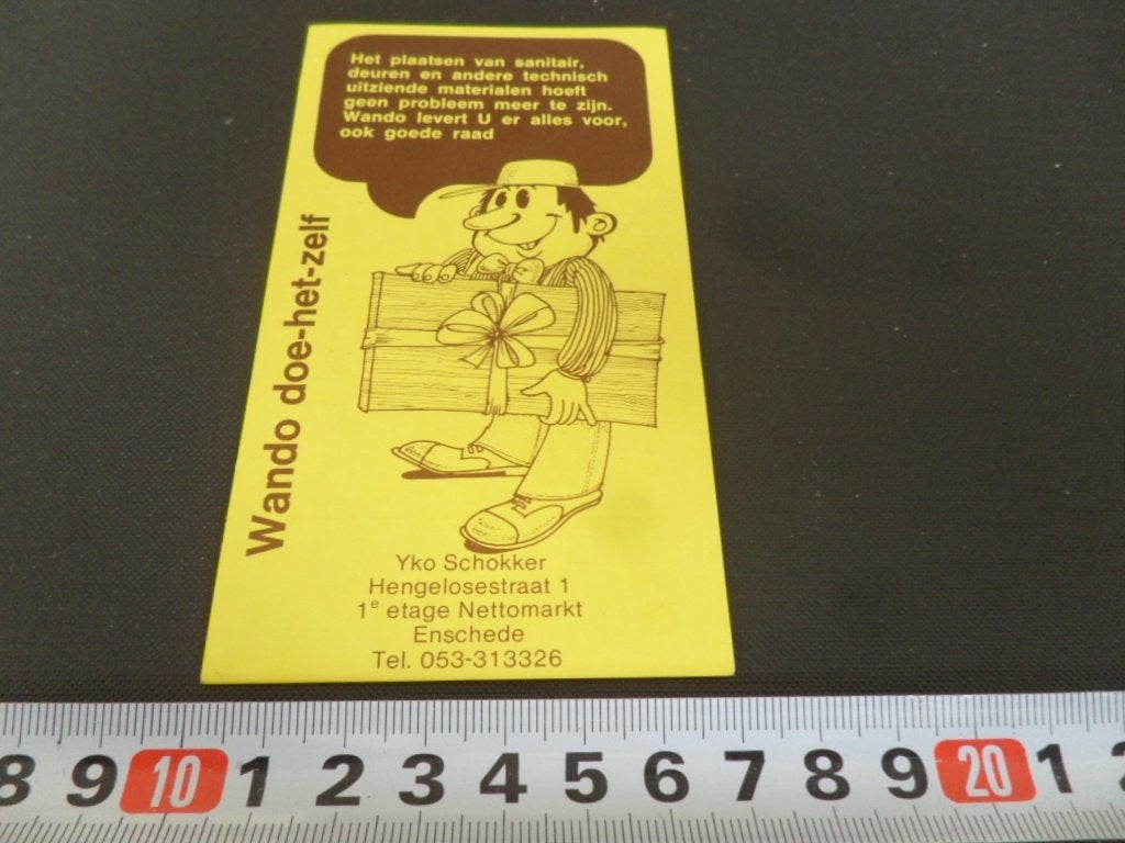 sticker enschede YKO SCHOKKER wando doe-het-zelf, Ophalen of Verzenden, Zo goed als nieuw
