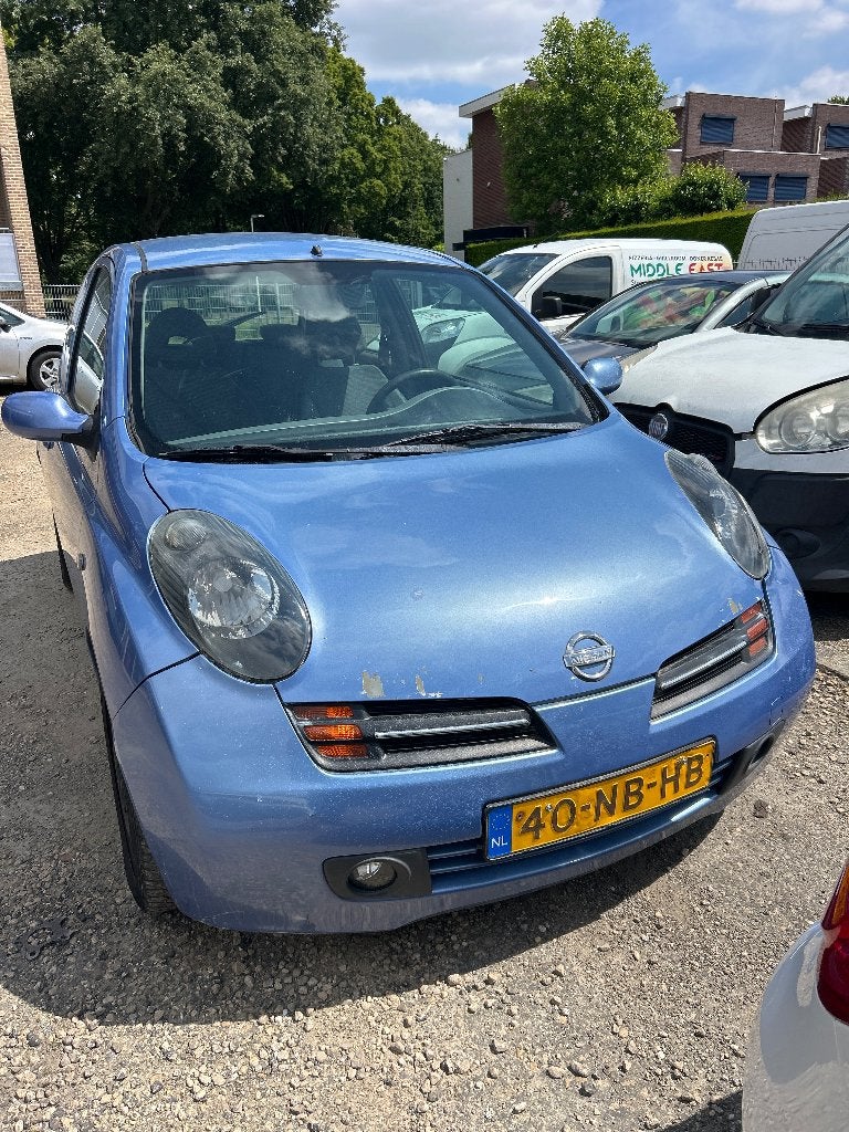 Nissan Micra 1.4 3DR 2003 Blauw, Auto's, Nissan, Particulier, Micra, Benzine, C, Hatchback, Handgeschakeld, Origineel Nederlands
