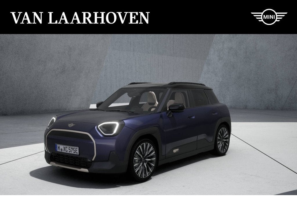 MINI Aceman E / Favoured / Pakket M / 19" Eternal Spoke 2-to, Auto's, Mini, Beige, Stoelverwarming, Blauw, Leder
