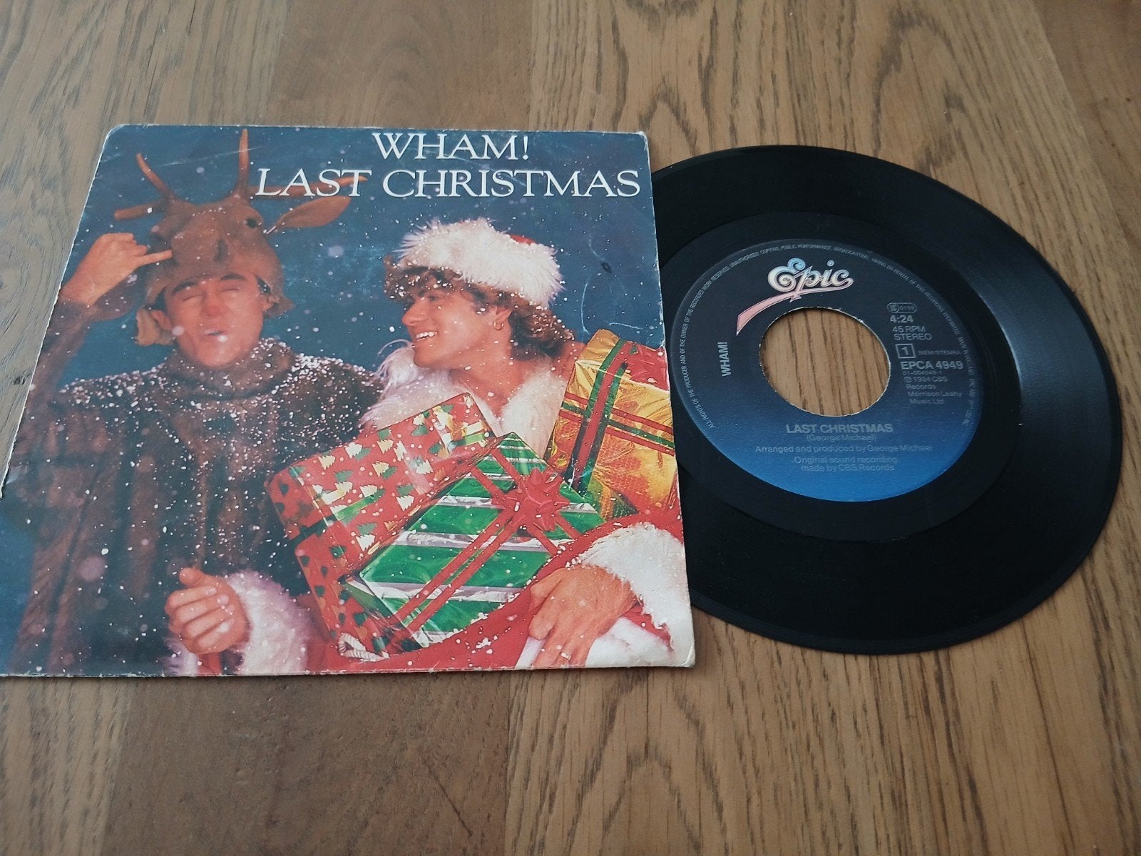 VINYL SINGLE  WHAM !, Cd's en Dvd's, Ophalen of Verzenden, Zo goed als nieuw, Pop