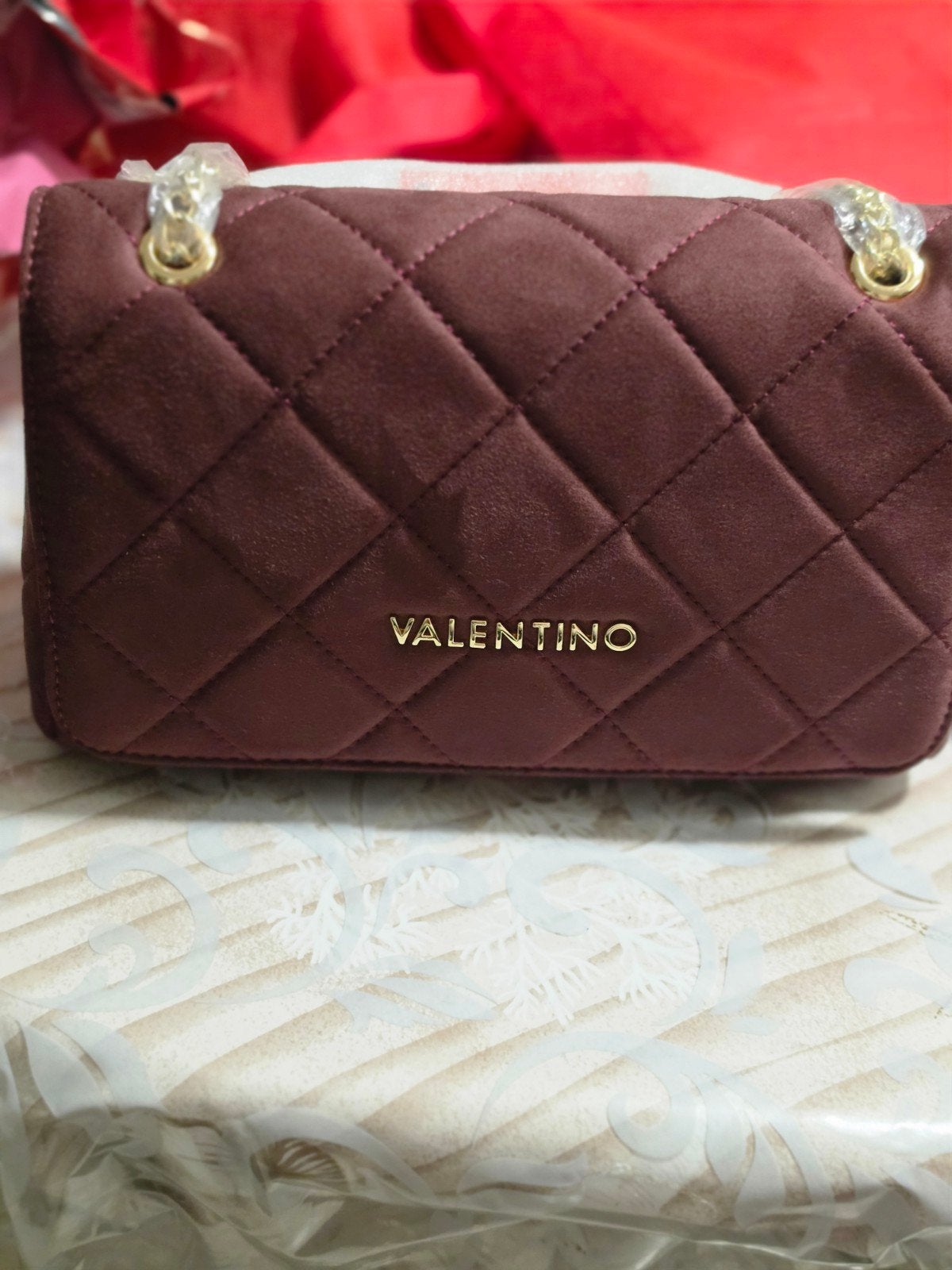Valentino Bags Ocarina Bordeaux - Nieuw Herfstcollectie, Sieraden, Tassen en Uiterlijk, Ophalen of Verzenden, Nieuw, Overige kleuren