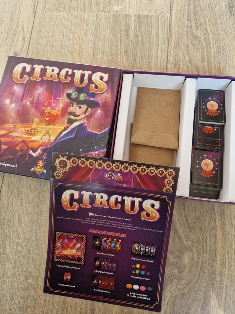 Kaartspel circus, Ophalen of Verzenden, Zo goed als nieuw