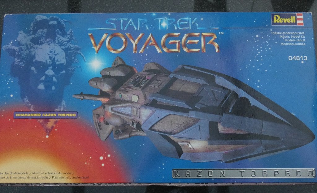 REVELL STAR Trek Voyager KAZON TORPEDO NR 04813 NIEUW, Ophalen of Verzenden, Nieuw, 1:72 tot 1:144, Revell