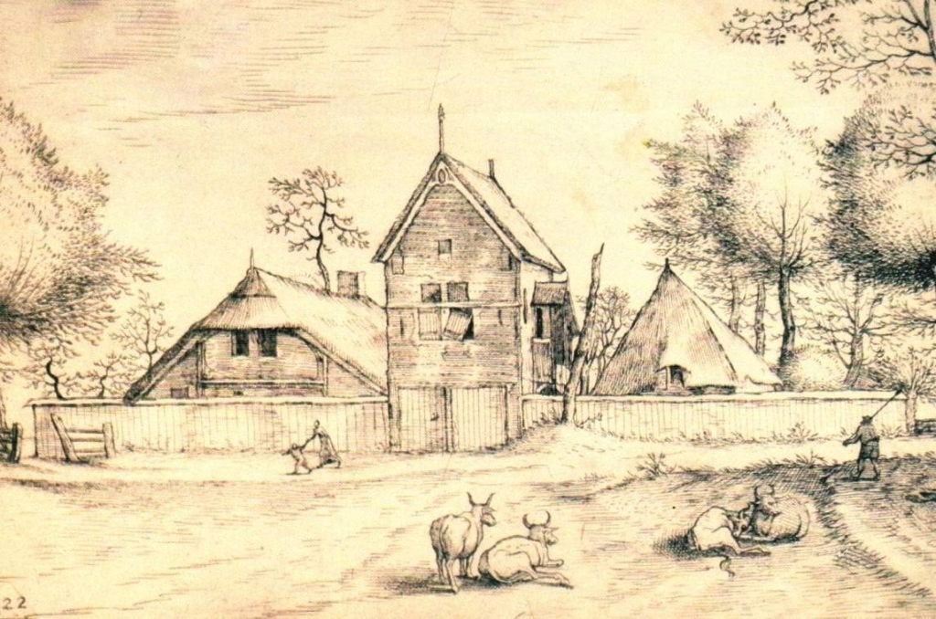 Den Bosch Noord Brab. Museum Brabants Landschap 16de eeuw., Ophalen, 1960 tot 1980, Ongelopen, Noord-Brabant