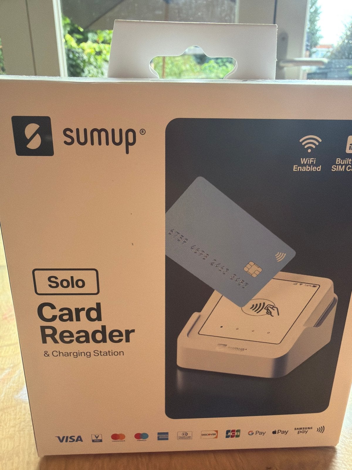 SumUp Solo Card Reader & Oplaadstation, Ophalen of Verzenden