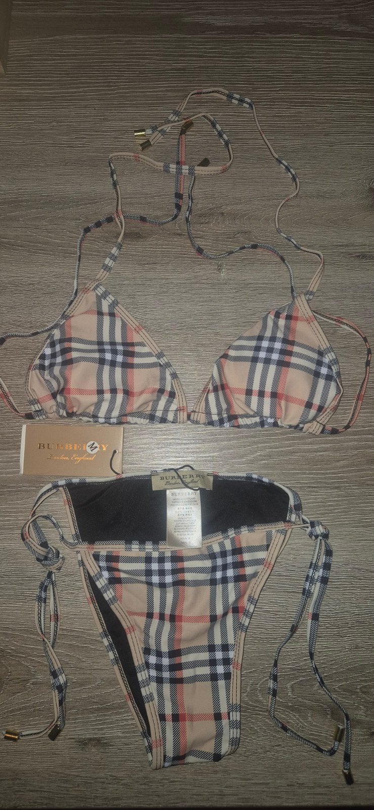 Burberry bikini, Ophalen of Verzenden, Nieuw, Bikini