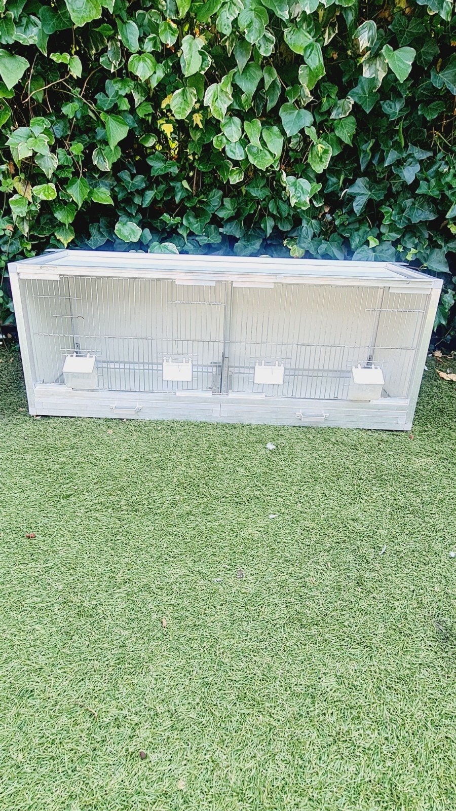 Trespa aluminium vogelkooi, Ophalen, Nieuw, Metaal, Vogelkooi