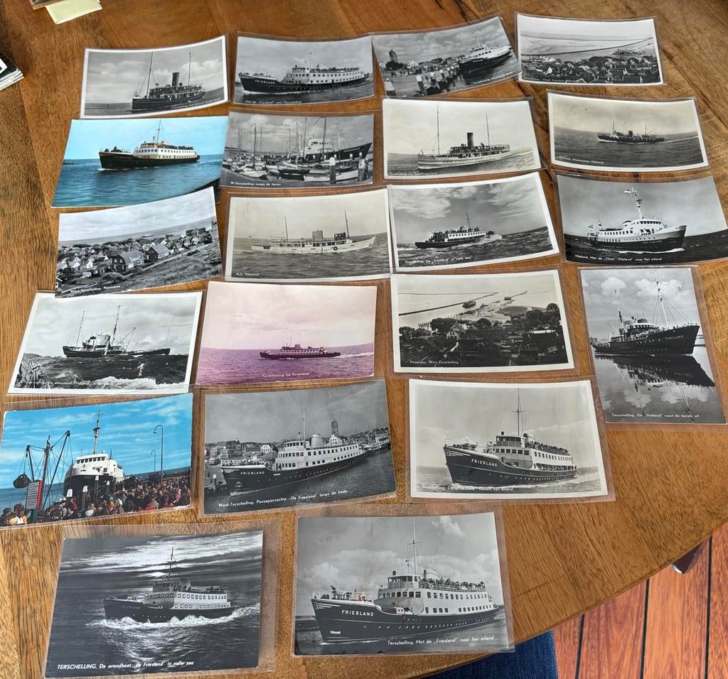 Ansichtkaarten Rederij Doeksen Terschelling Vlieland, Ophalen of Verzenden, Zo goed als nieuw