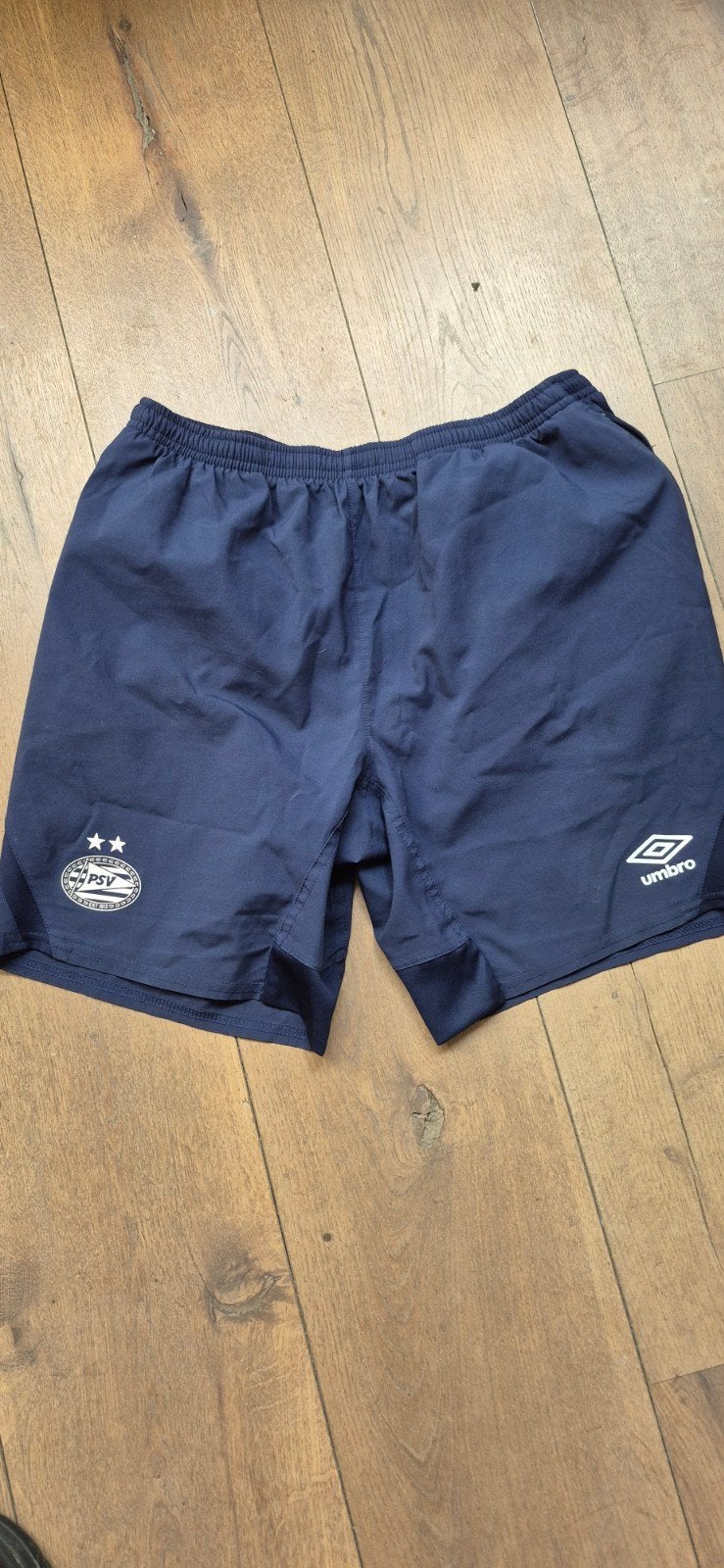 Blauwe PSV sportbroek, maat S, Blauw, Ophalen of Verzenden, Zo goed als nieuw, Voetbal