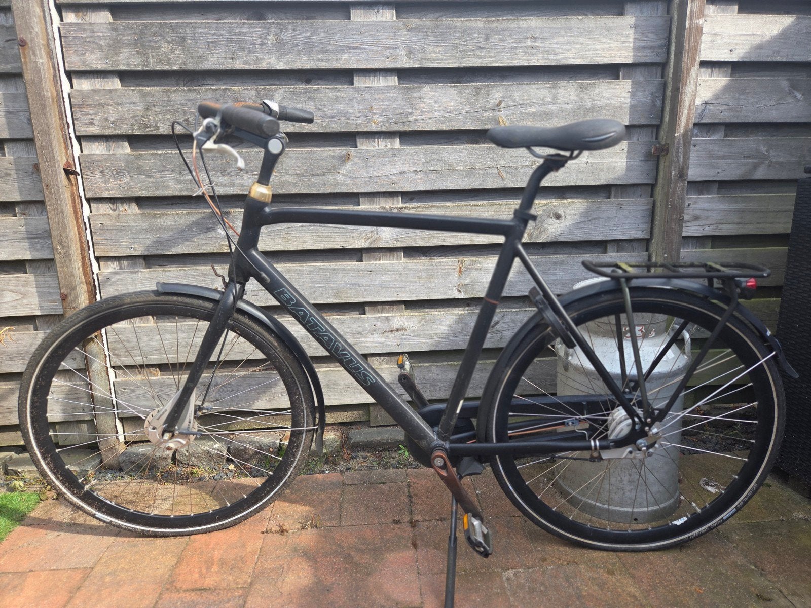 Batavus Herenfiets Opknapper - Grote Framemaat 61 (XL), Fietsen en Brommers, Fietsen | Heren | Herenfietsen, Gebruikt, Versnellingen
