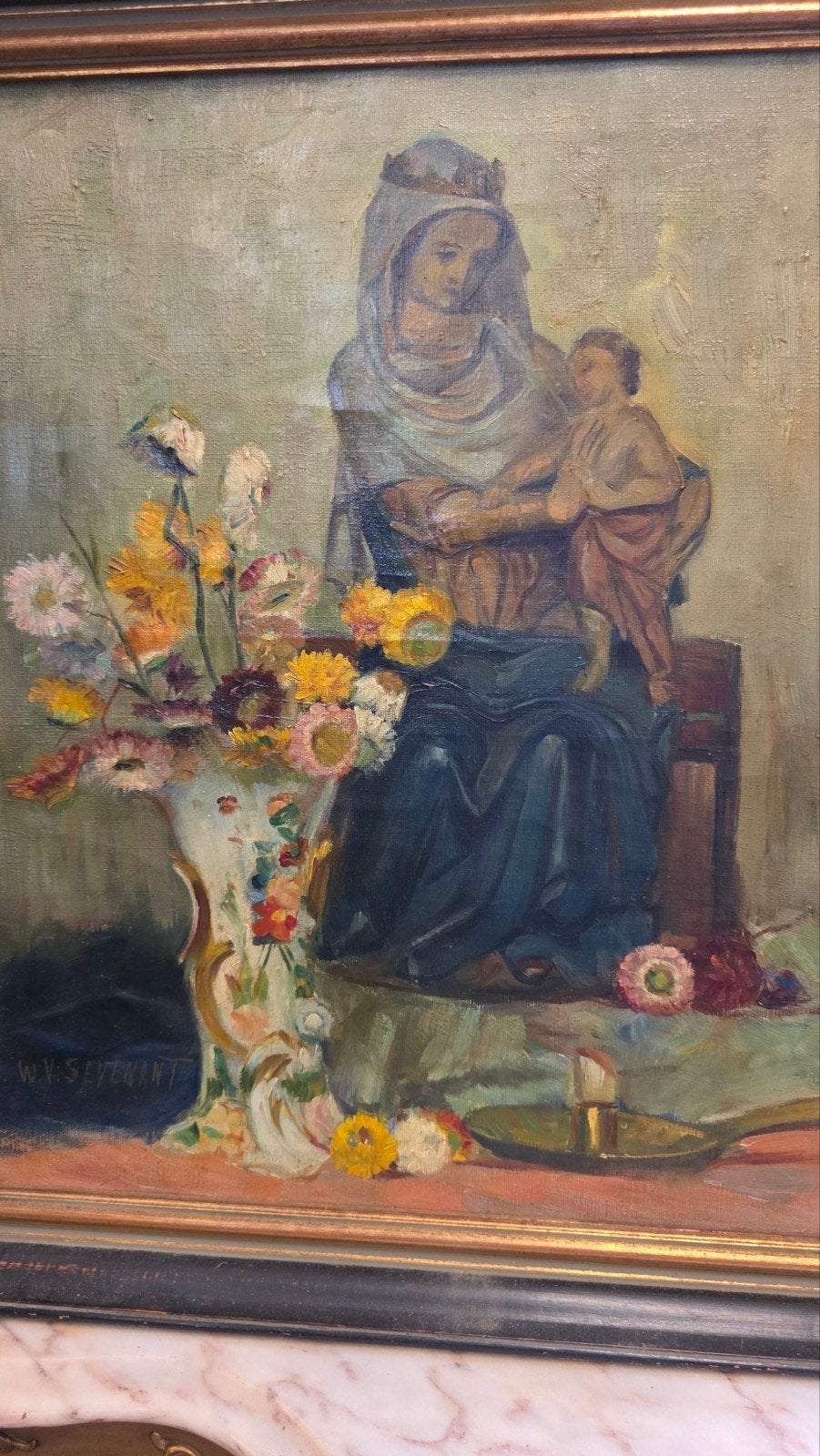 vroeg antiek religieus schilderij, Antiek en Kunst, Ophalen