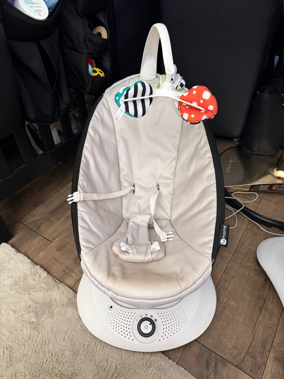 4moms mamaroo wipstoel, Gebruikt, Wipstoel, Met gordel(s) of riempje(s), Ophalen