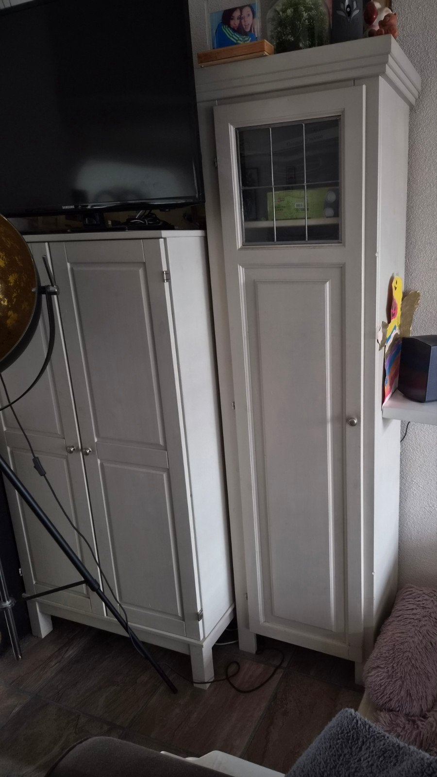 Set van 2 kasten: Computerkast en Smalle Kast, Huis en Inrichting, Kasten | Overige, Ophalen, Gebruikt