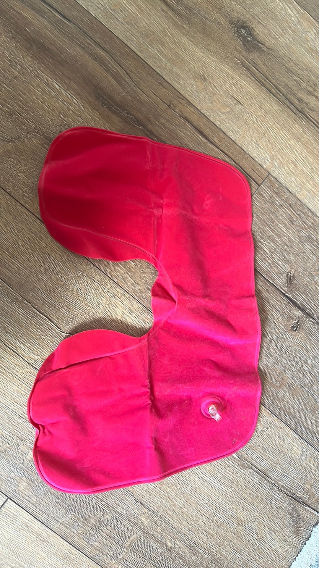 Opblaasbare nekkussen, 30 cm of meer, Minder dan 35 cm, Ophalen of Verzenden, Zo goed als nieuw