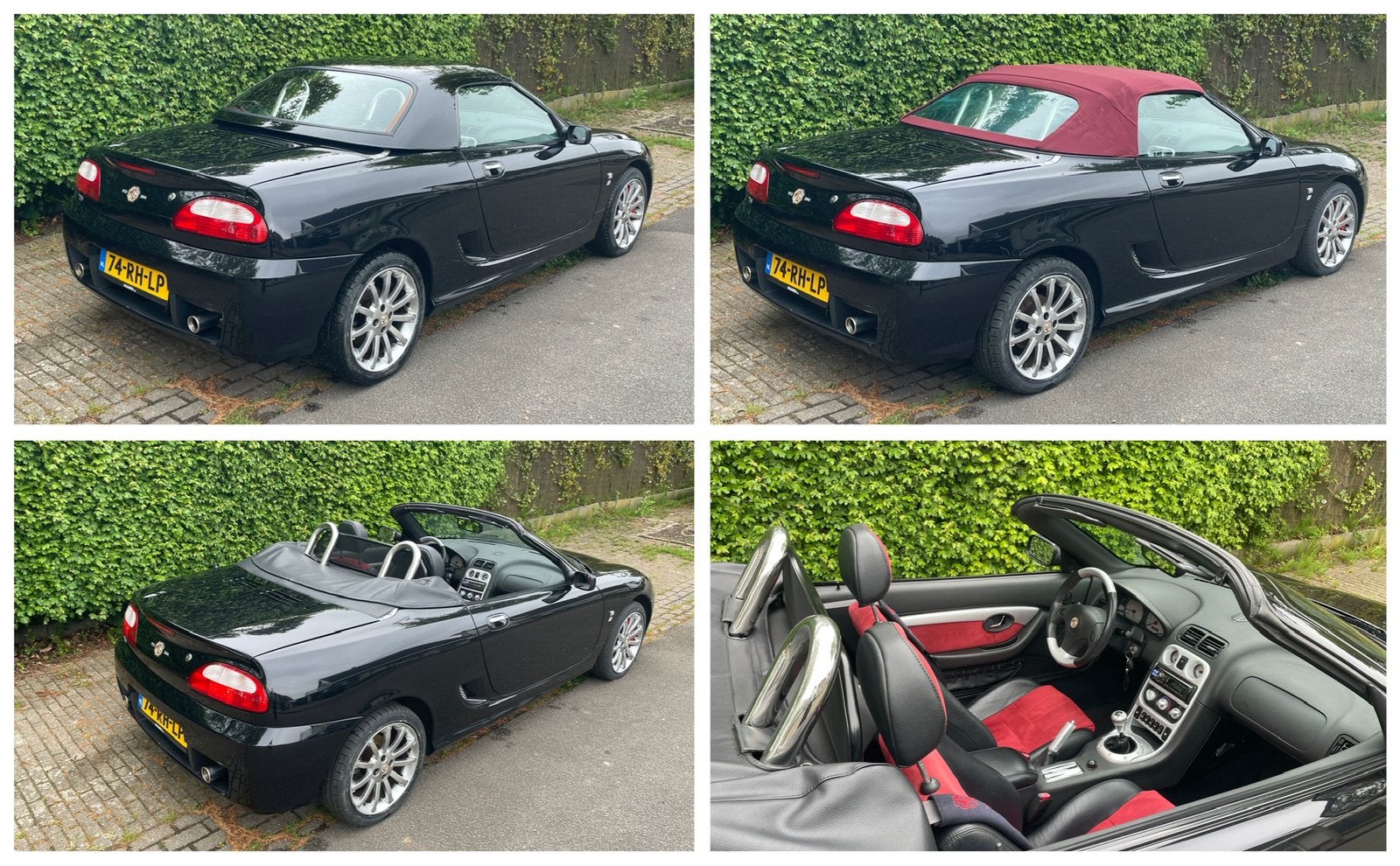MG TF 80th anniversary edition incl nieuwe apk/nieuwe banden, Auto's, MG, 13 km/l, 40 €/maand, Zwart, 4 cilinders