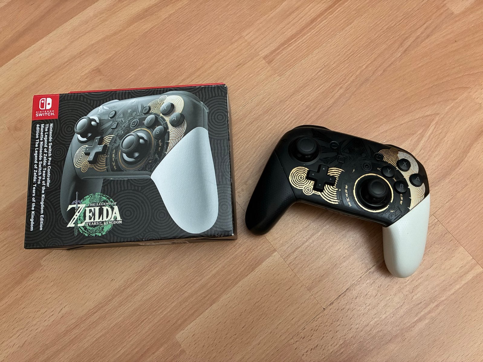 Nintendo Switch Pro Controller Zelda Tears of the Kingdom, Overige controllers, Nieuw, Ophalen of Verzenden, Draadloos