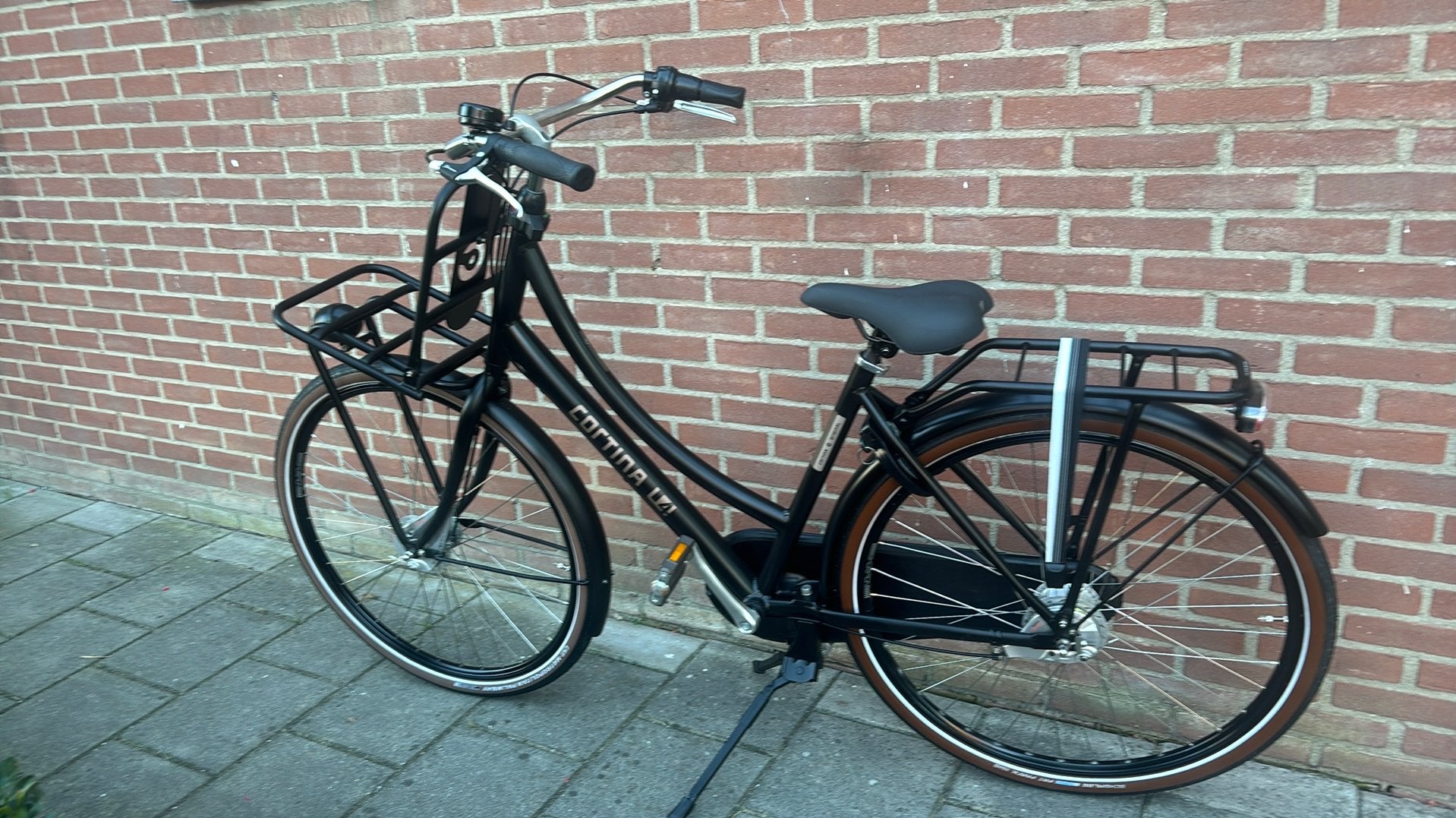 Cortina u 4 meisjes fdames fiets 28 inch framemaat 50, Zo goed als nieuw, Handrem, Trommelrem, Ophalen