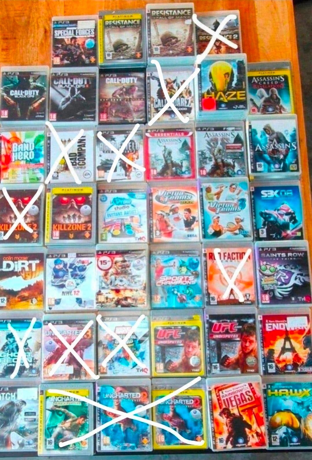Grote collectie PS3 games €2 per stuk, Online, Gebruikt, Vanaf 18 jaar, Shooter