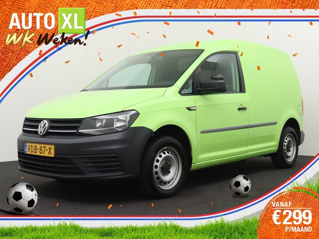 Volkswagen Caddy 2.0 TDI Executive Plus Trekhaak Carplay Nav, Auto's, Bestelauto's, Bedrijf, Te koop, ABS, Airbags, Airconditioning