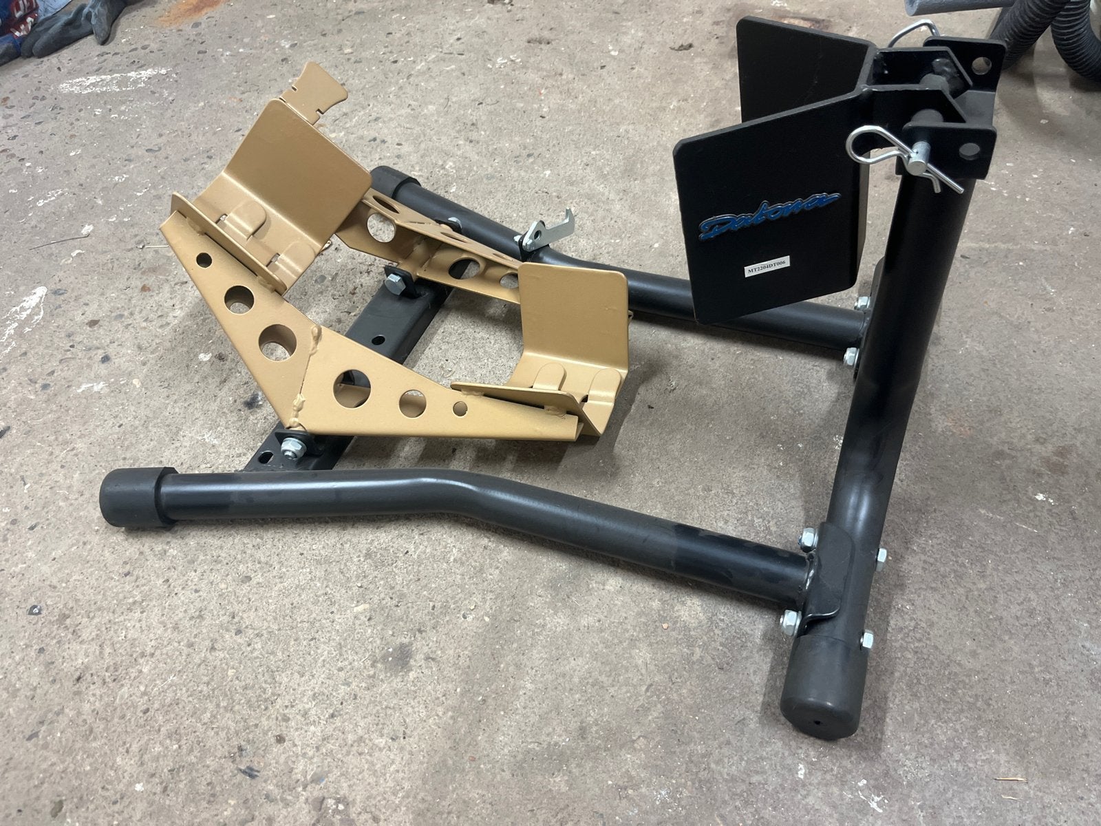 Motorfiets voorwielklem / paddockstand Daytona, Motoren, Accessoires | Overige, Ophalen, Zo goed als nieuw