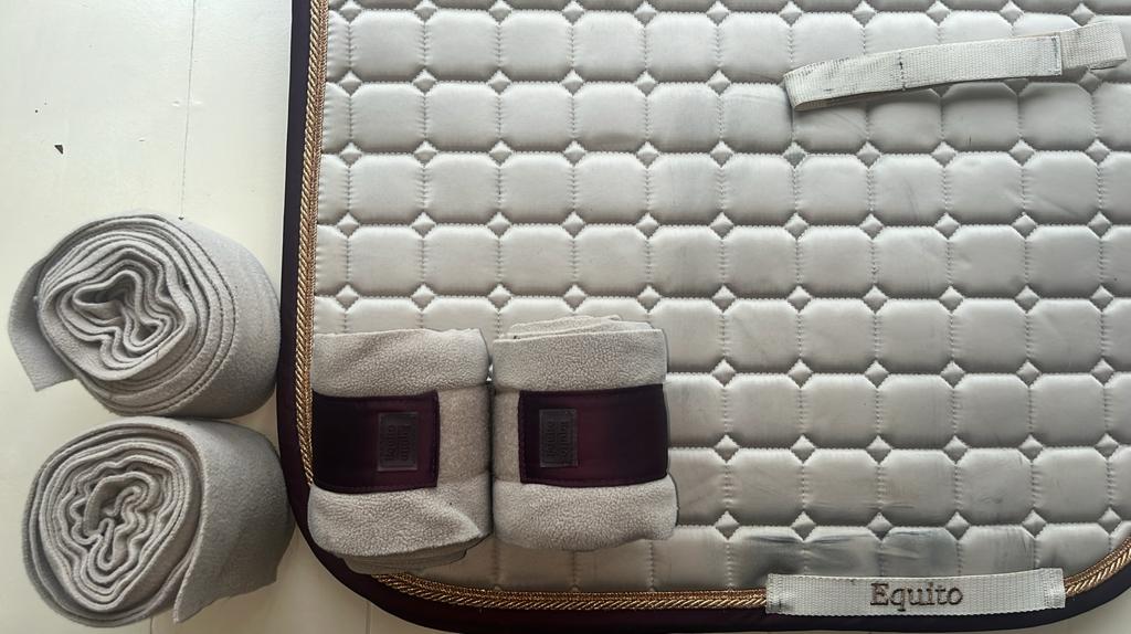 Equito Plum Rosegold Dr cob, Cob (M), Ophalen of Verzenden, Zo goed als nieuw, Klittenbandsluiting