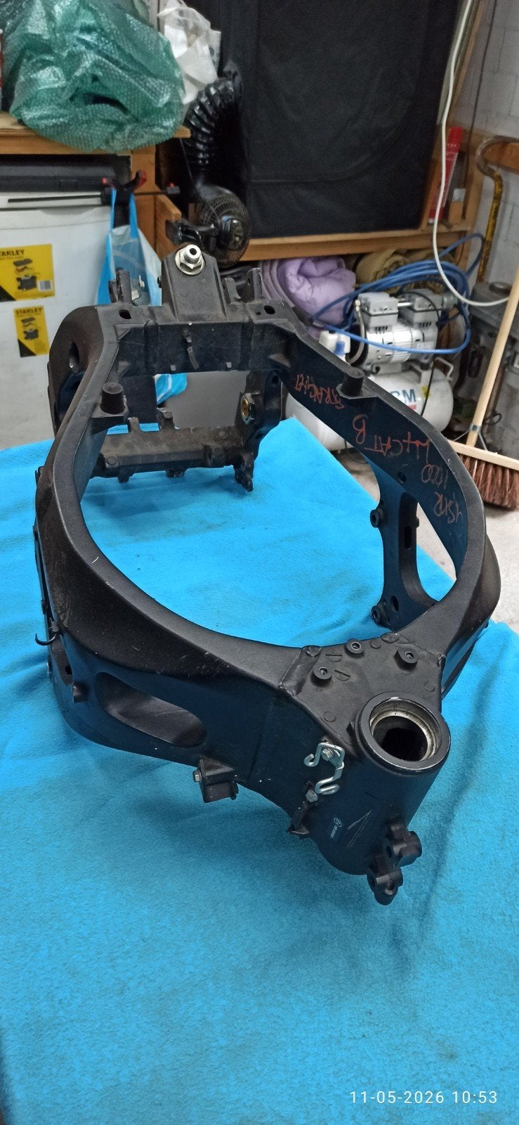 Frame, subframe, brug GSXR 1000 2009/2016, Motoren, Ophalen