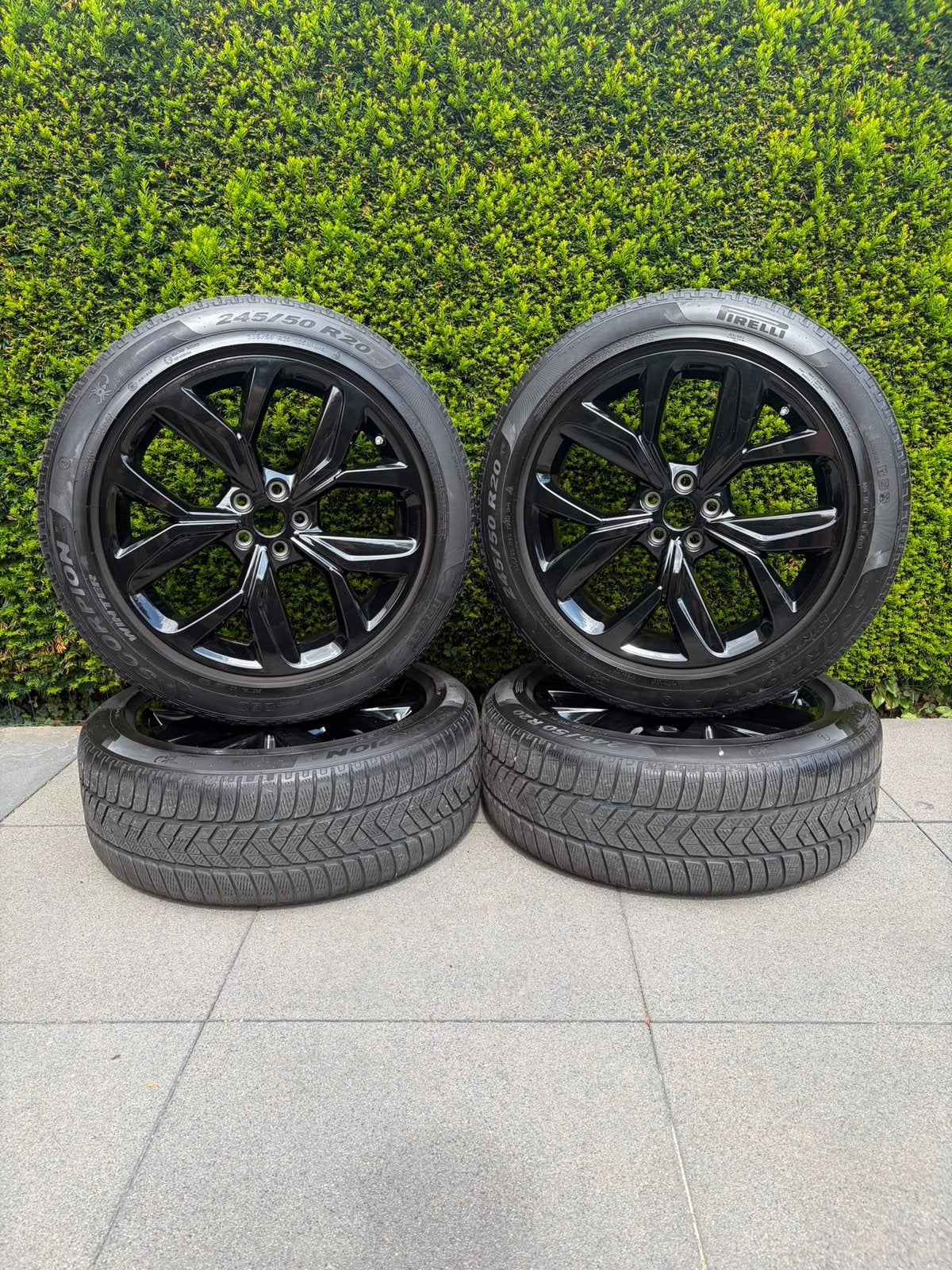 ️ 20 inch Jaguar I-Pace I Pace velgen winterbanden origineel, Banden en Velgen, Personenwagen, 20 inch, Gebruikt