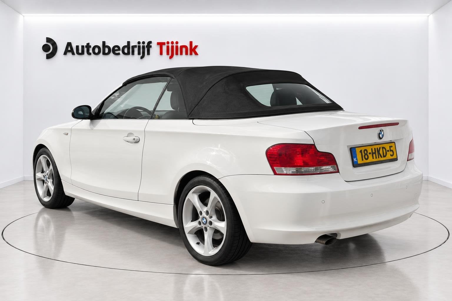 BMW 1 Serie Cabrio 118i High Executive M-Sport | ECC | Cruis, 1-Serie, 4 stoelen, Wit, Origineel Nederlands