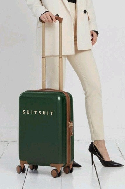 SUITSUIT Trolley Fab Seventies 55 cm. Cabin Luggage, 50 tot 60 cm, Hard kunststof, Ophalen of Verzenden, Zo goed als nieuw