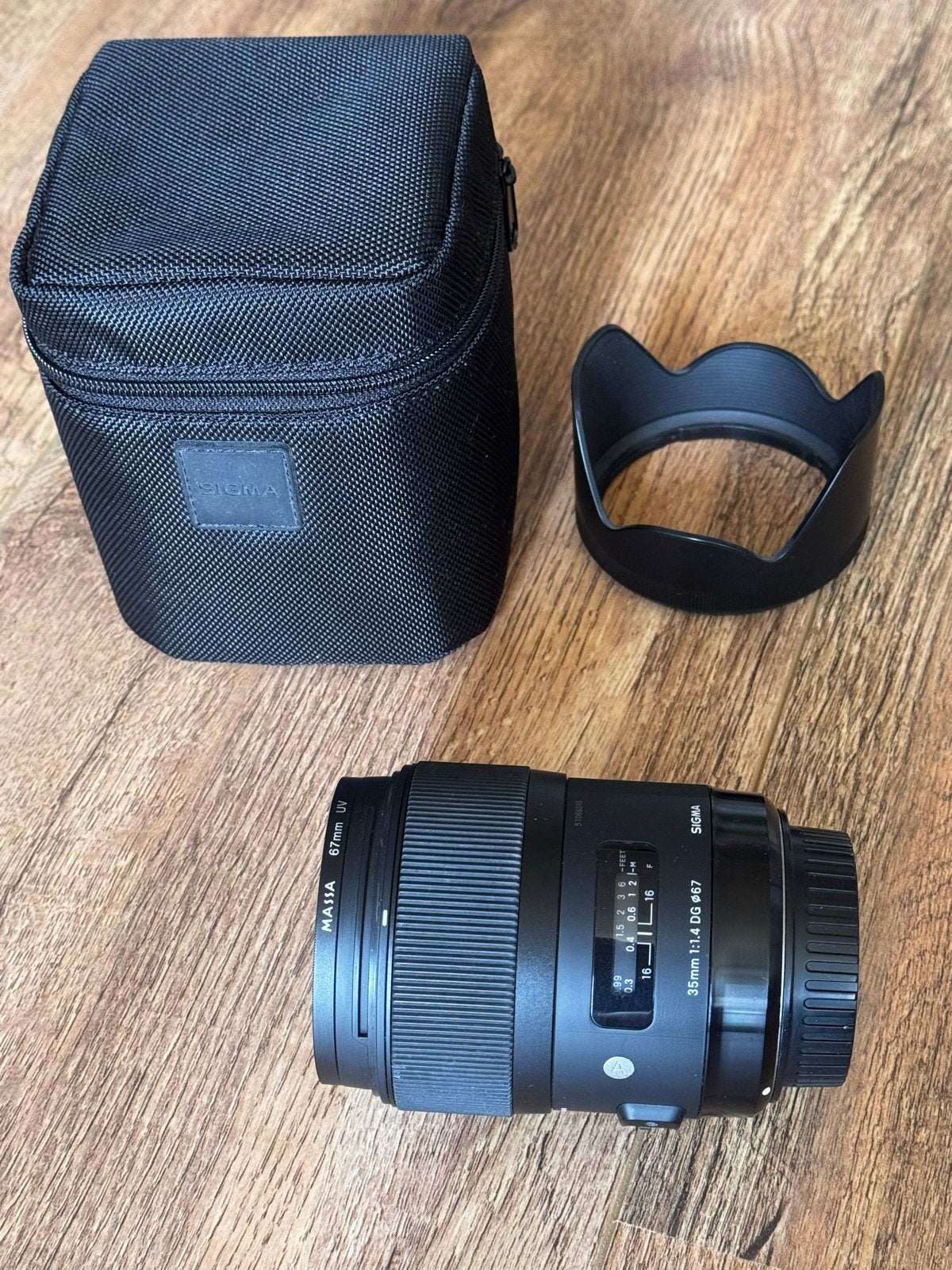 Sigma 35mm F1.4 DG HSM Art Lens (Canon EF), Sigma, Autofocus, Zo goed als nieuw, Canon EF