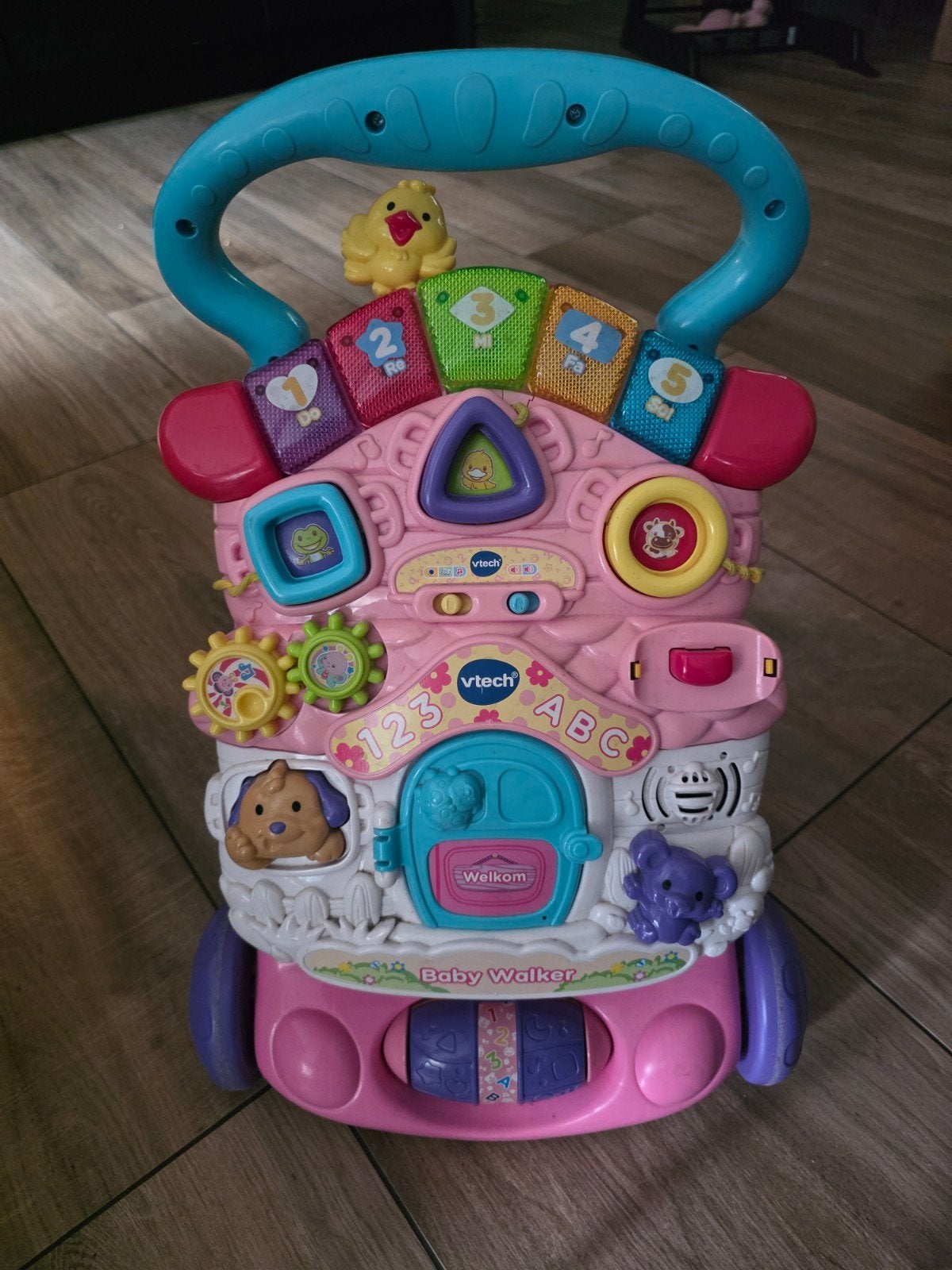 VTech Baby Walker Roze - Met Licht en Geluid, Ophalen, Gebruikt, Overige typen, Met licht