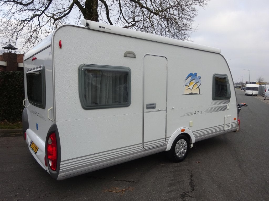 Knaus Azur 450 Met Mover en Luifel, Rondzit, Schokbreker, Bedrijf, Overige typen