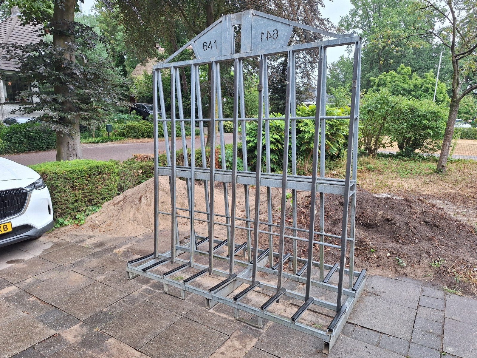 Stevige Glasbok voor transport en opslag van glas, Doe-het-zelf en Verbouw, Glas en Ramen, Ophalen, Gebruikt, Overige typen, 160 cm of meer