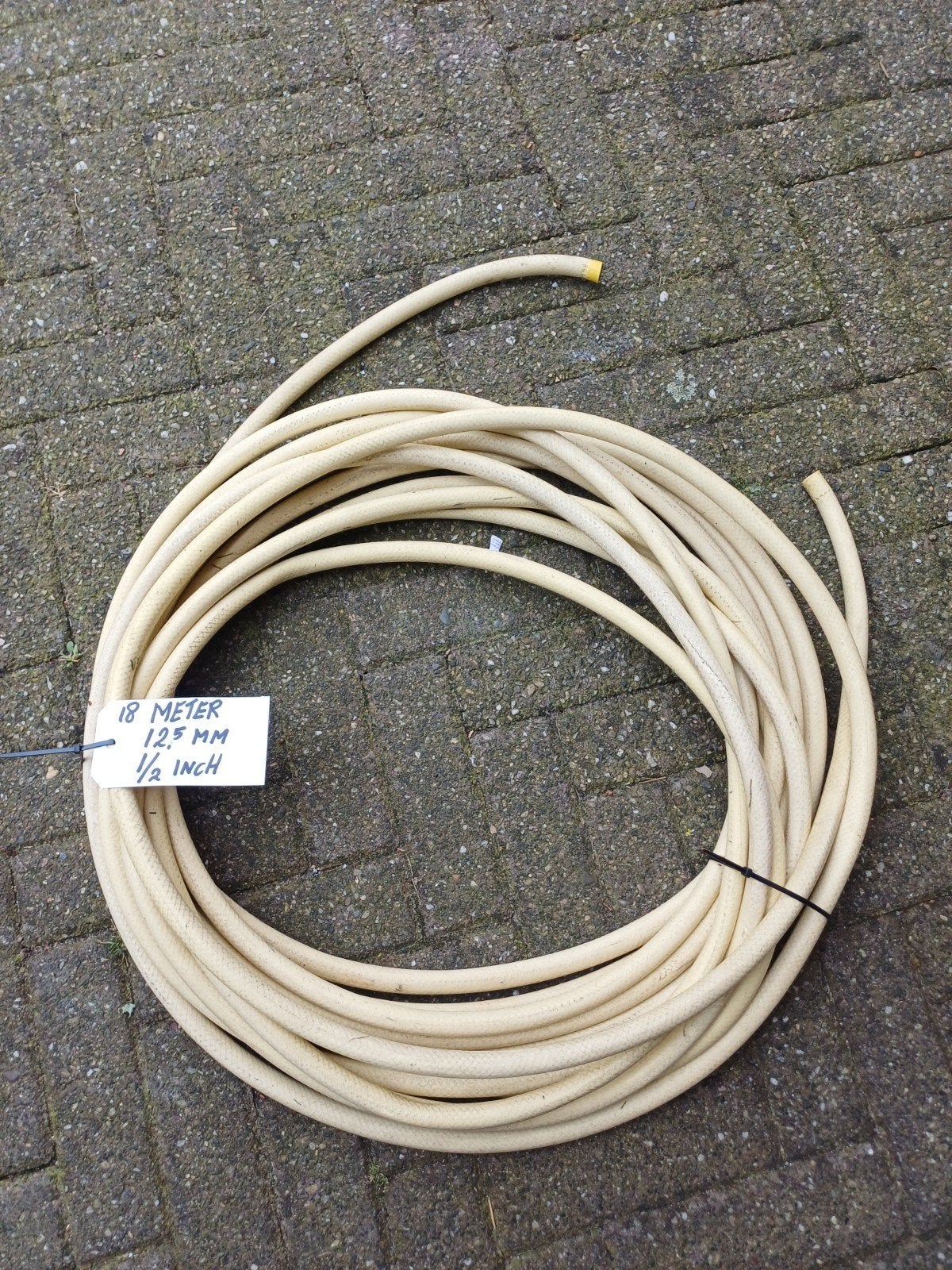 Tuinslang waterslang 18 meter 12.5 mm (1/2 inch), Ophalen, Gebruikt, Tuinslang