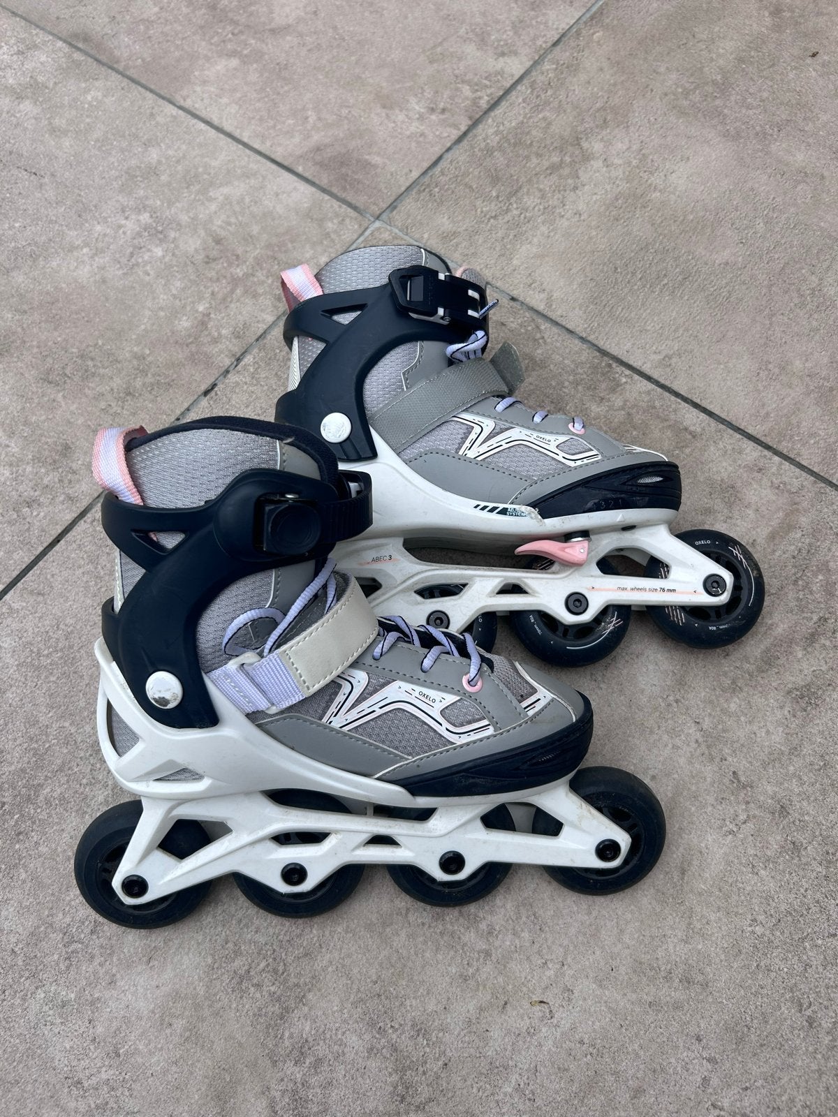 Oxelo inline skates verstelbaar maat 32-35, Overige merken, Kinderen, Ophalen of Verzenden, Inline skates 4 wielen