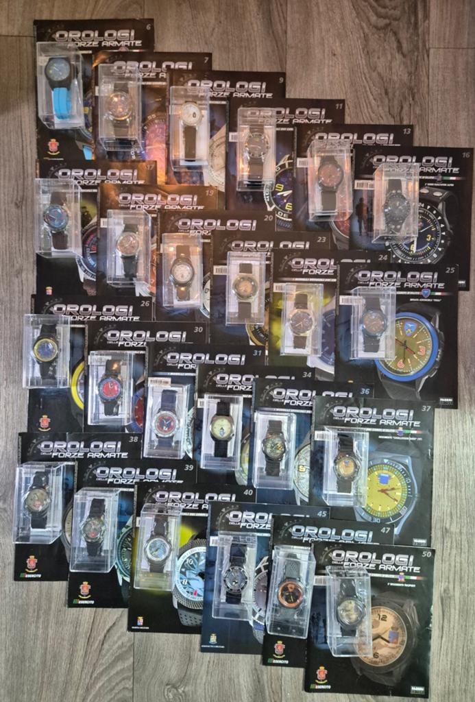 Partij verzameling militaire horloges (24 stuks) nieuwstaat, Sieraden, Tassen en Uiterlijk, Horloges | Antiek, Overige merken