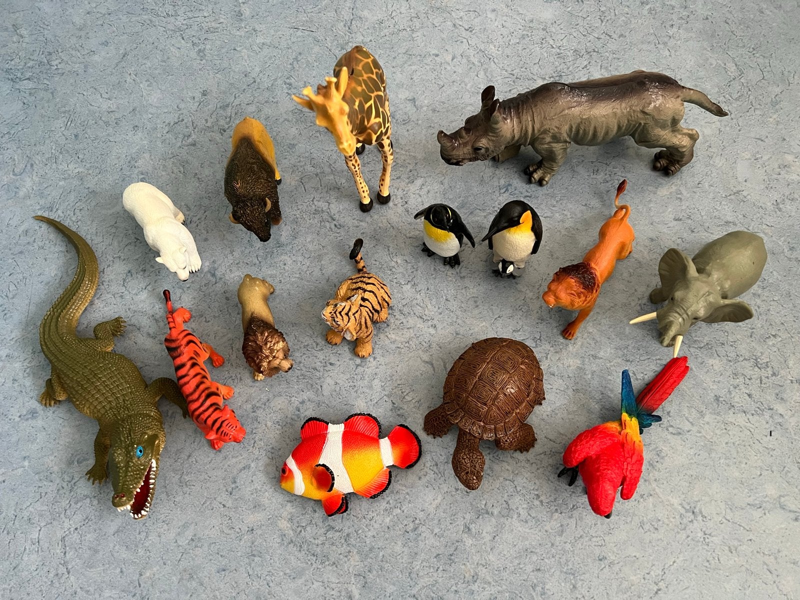 Grote collectie speelgoeddieren - Safari, Ophalen of Verzenden, Gebruikt, Jongen of Meisje