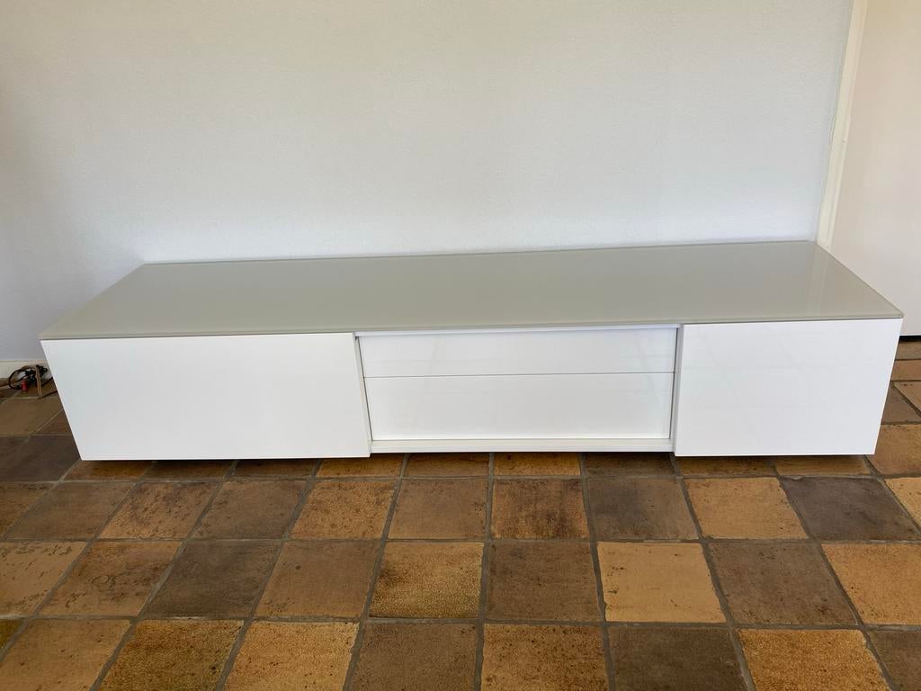 Design TV-kast Karat, Huis en Inrichting, Ophalen, Glas, Design, 150 tot 200 cm